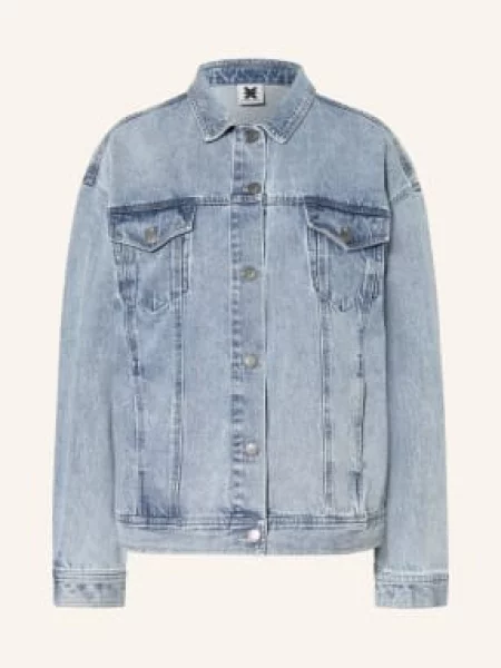 Karo Kauer Kurtka Dżinsowa blau niebieska