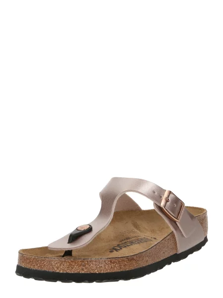 BIRKENSTOCK Flip-flops Gizeh auriu roz