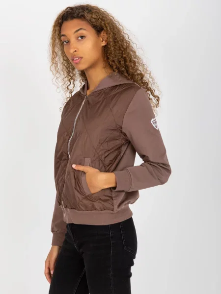 Hanorac Fashionhunters maro