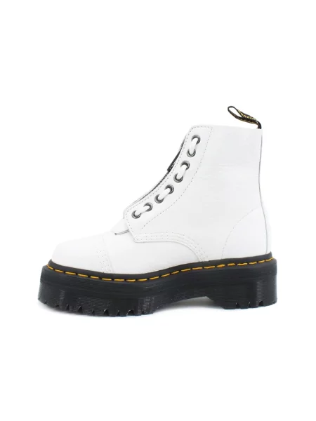 Dr. Martens Patent Lamper Boots W Kobiety Obuwie Dr. Martens Size: 4 biały
