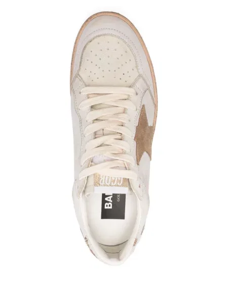 Sneakerși Golden Goose cu platformă alb