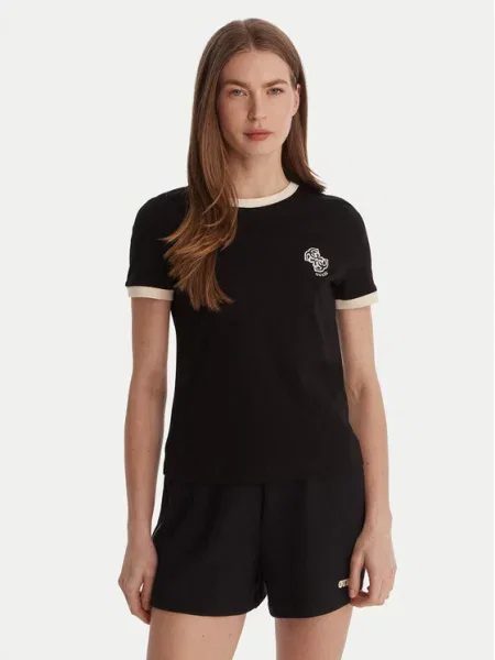 Guess T-shirt Regular Fit crna