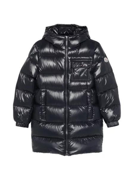 Płaszcz dziecięcy Moncler Enfant niebieski