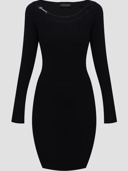 Платье мини Guess черное