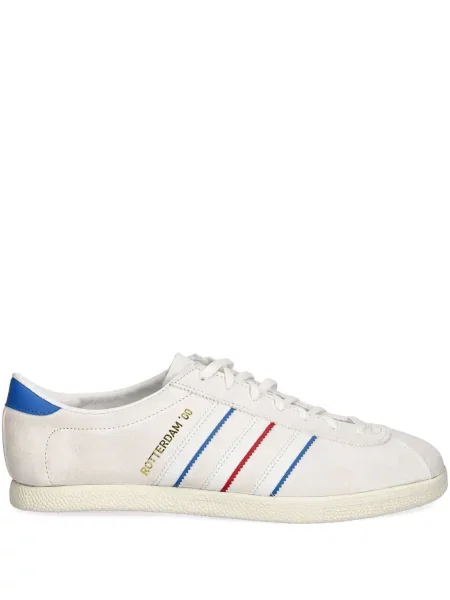 Prugaste tenisice Adidas Stan Smith od brušene kože plava