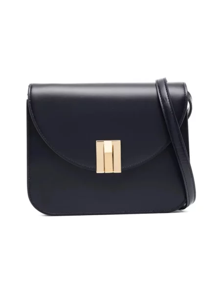 Torebka crossbody Bally skórzana czarna