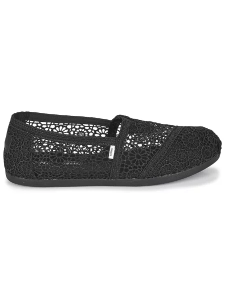 Espadrilky Toms čierna