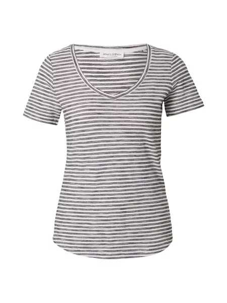 Marc O'Polo Tricou negru alb