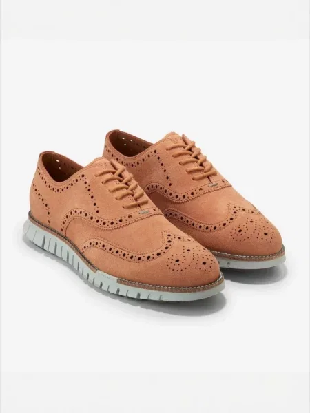 Cole Haan Cipele na vezanje ZG RMSTD STITCH WING marelica / svijetlonarančasta