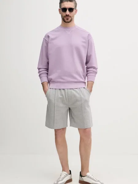 United Colors of Benetton trenirka kratke hlače siva