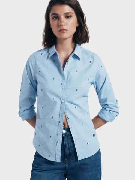 Твілова сорочка Springfield блакитна