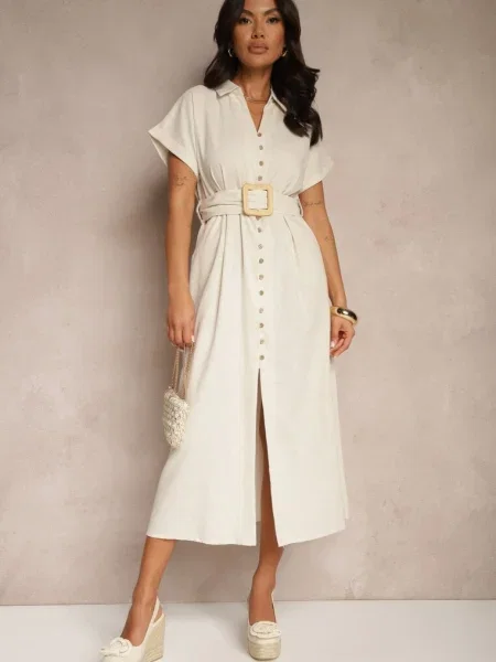 Rochie Celirna deschis bej