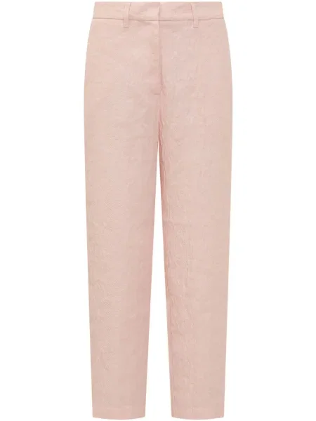 Pantaloni Forte_forte din jacard roz