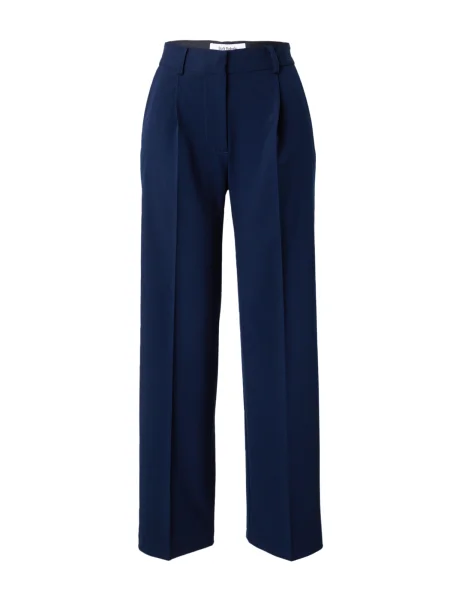 Soft Rebels Pantaloni cu dungă Vilja bleumarin