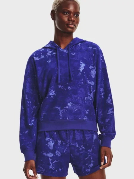 Махровая спортивная кофта Under Armour синяя