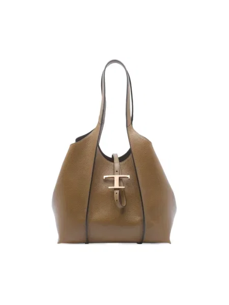 Torebka Tod's skórzana brązowa
