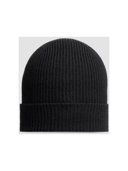 Czapka Moncler czarna