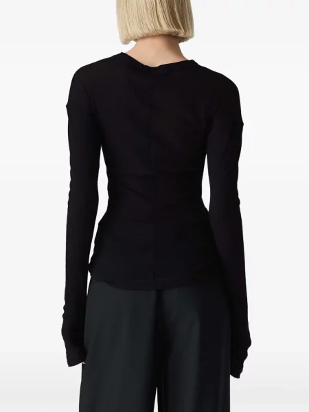Lung top Vera Wang negru