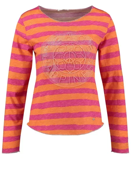 Key Largo Tričko Happiness oranžová pink