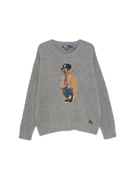 Sweter Ralph Lauren szary