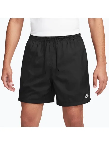 Pantaloni scurți pentru bărbați Nike Club Woven Flow black/white alb