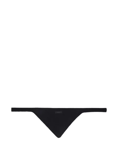 Fular Jacquemus cu autograf negru
