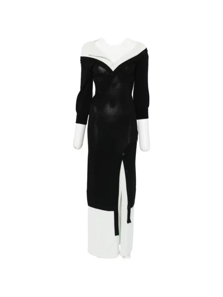 Rochie maxi The Attico negru