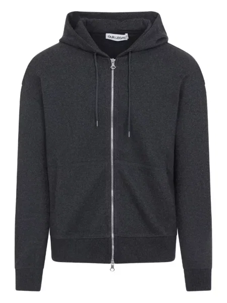 Hanorac cu glugă Our Legacy negru
