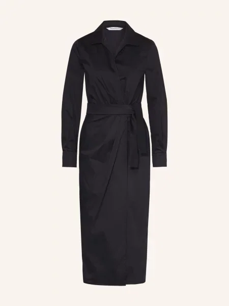 Max Mara Zavinovací Šaty Ottelia černá