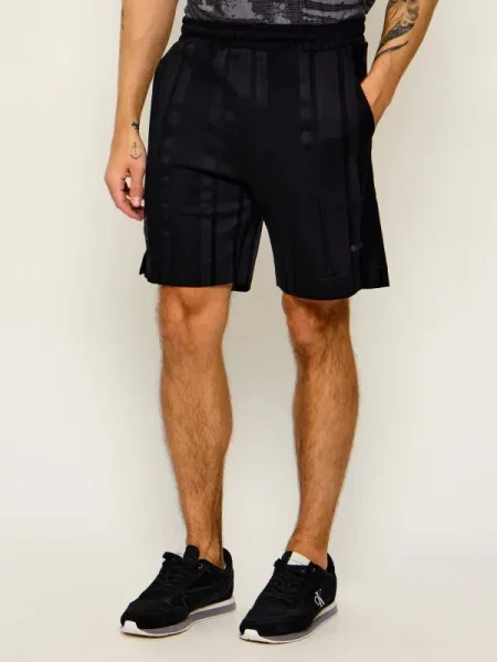 BOSS GREEN Pantaloni scurți JT_BB BC Lux Huxley negru