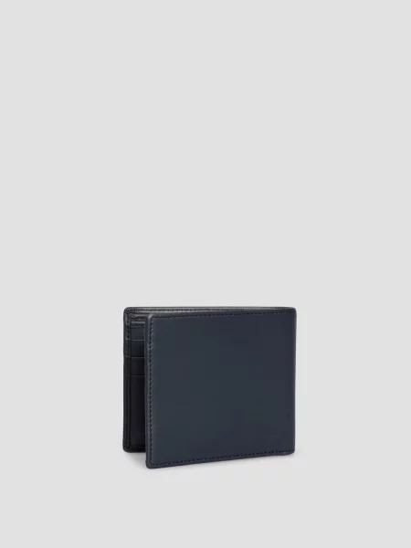 Кожаный кошелек Baldinini синий