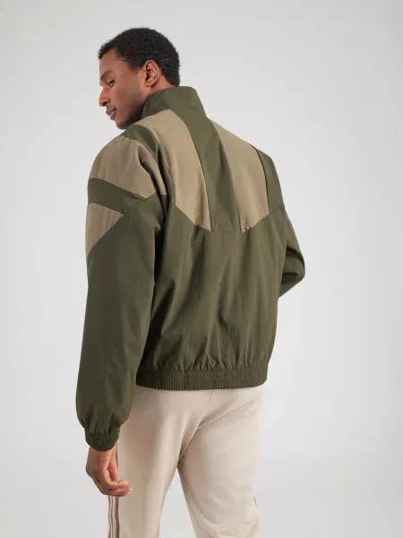 ADIDAS ORIGINALS Prechodná bunda piesková / olivová