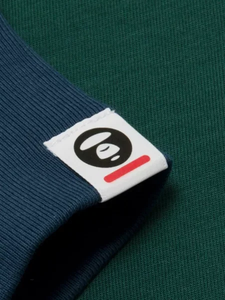 Tricou Aape By A Bathing Ape cu autograf verde