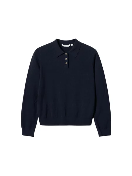 Noella Pulover N-Maxine Knit bleumarin