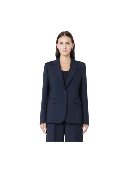 Marynarka Weekend Max Mara niebieska