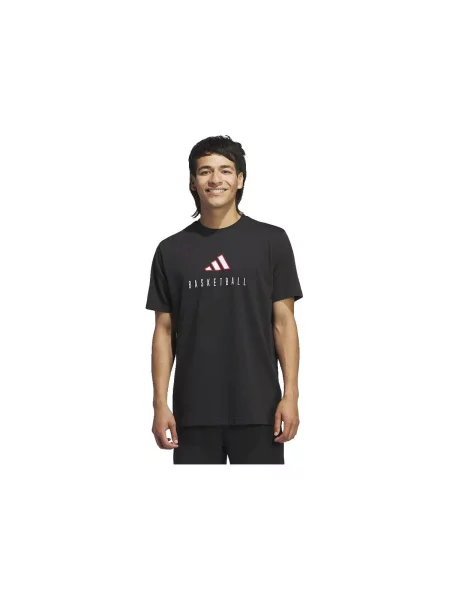 Tricou Adidas cu autograf negru