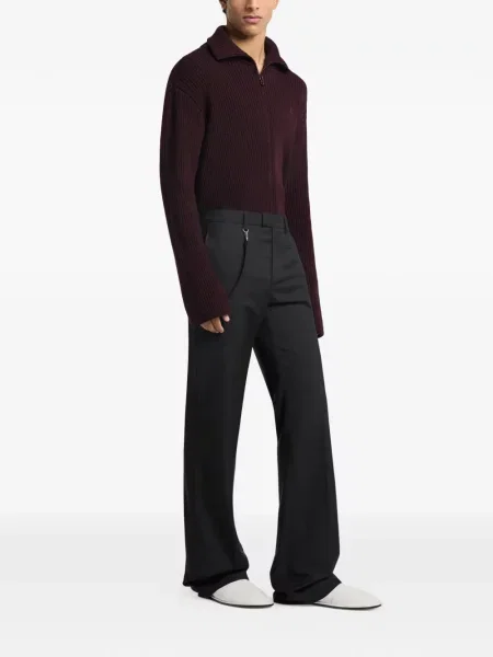 Pantaloni Courreges cu autograf negru