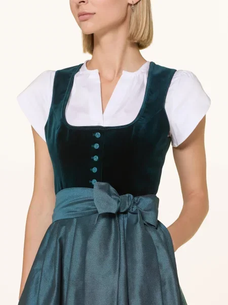 Heimatglück Tracht Sukienka Bawarska gruen