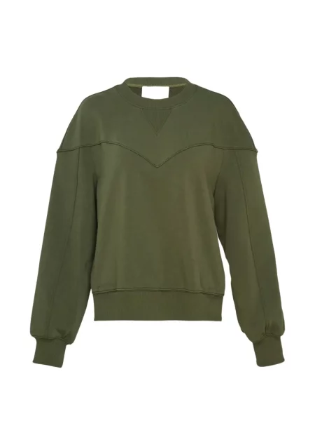 Hanorac 3.1 Phillip Lim cu dungi verde