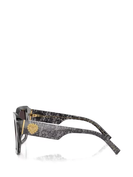 Слънчеви очила Dolce & Gabbana Eyewear с дантела сиво
