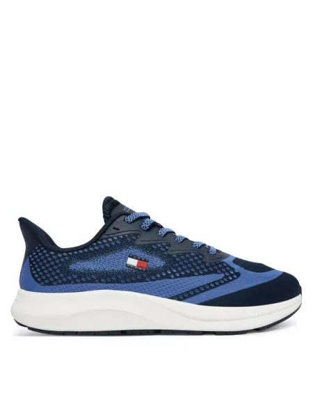 Superge Tommy Jeans Runner Knitted modra