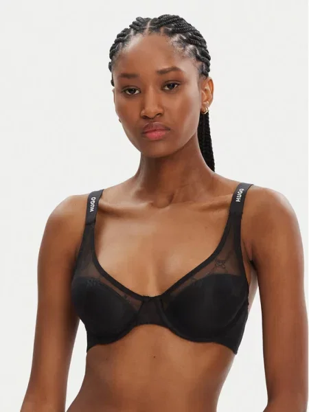 Nedrček s kostjo HUGO črna