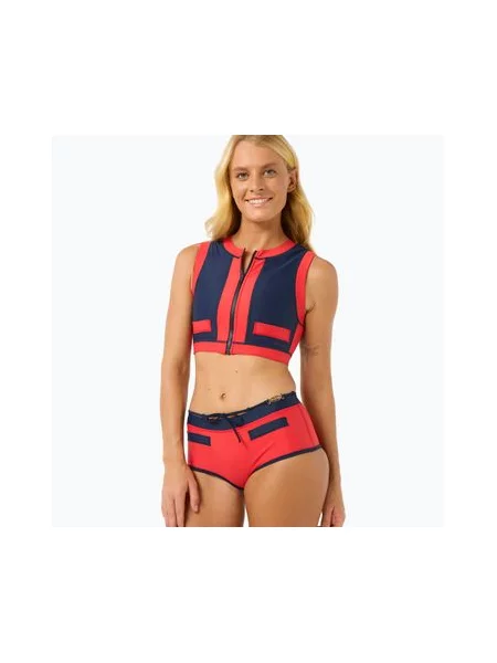 Низ купальника Rip Curl Noughties Low Rise Victoria Vergara червоний/темно-синій червоний