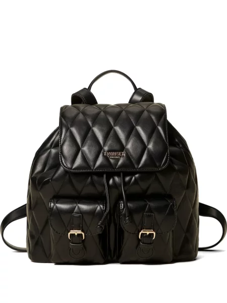 Rucsac Twinset matlasat negru