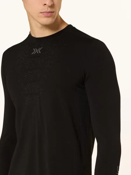 X-Bionic Funkční Tričko Mightywool S Merino Vlnou černá