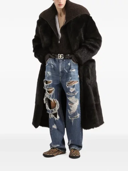 Pantaloni Dolce & Gabbana albastru