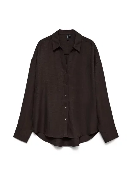 VERO MODA Bluză VMMelaney închis maro
