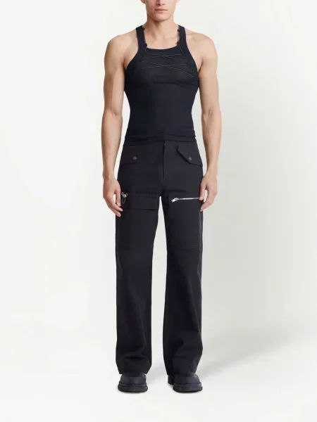 Marškinėliai be rankovių Dion Lee juoda
