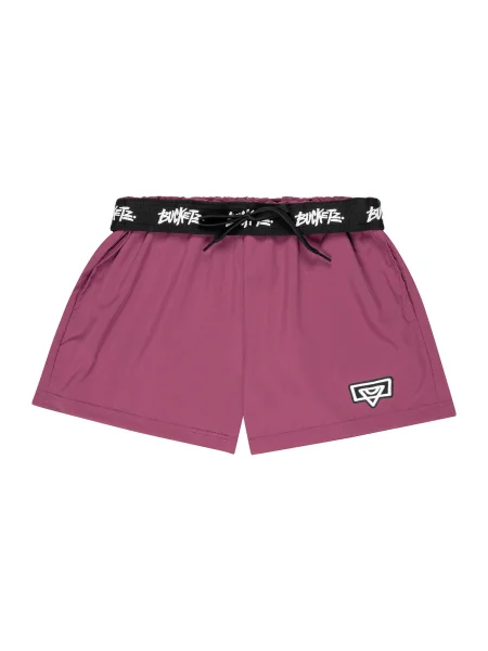 Pantaloni scurți sport Bucketz alb