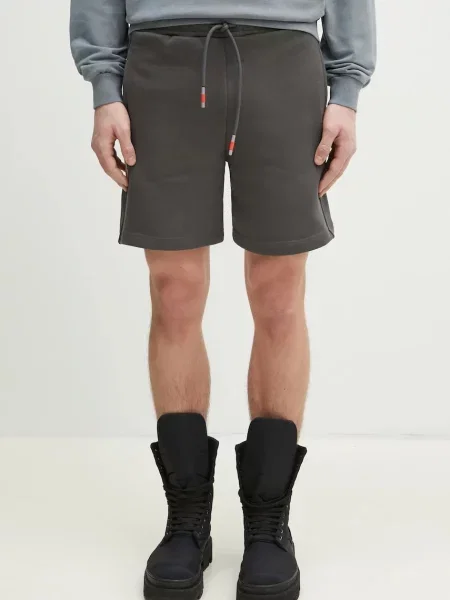 Alpha Industries pantaloni scurti Studio Edition Shorts barbati gri